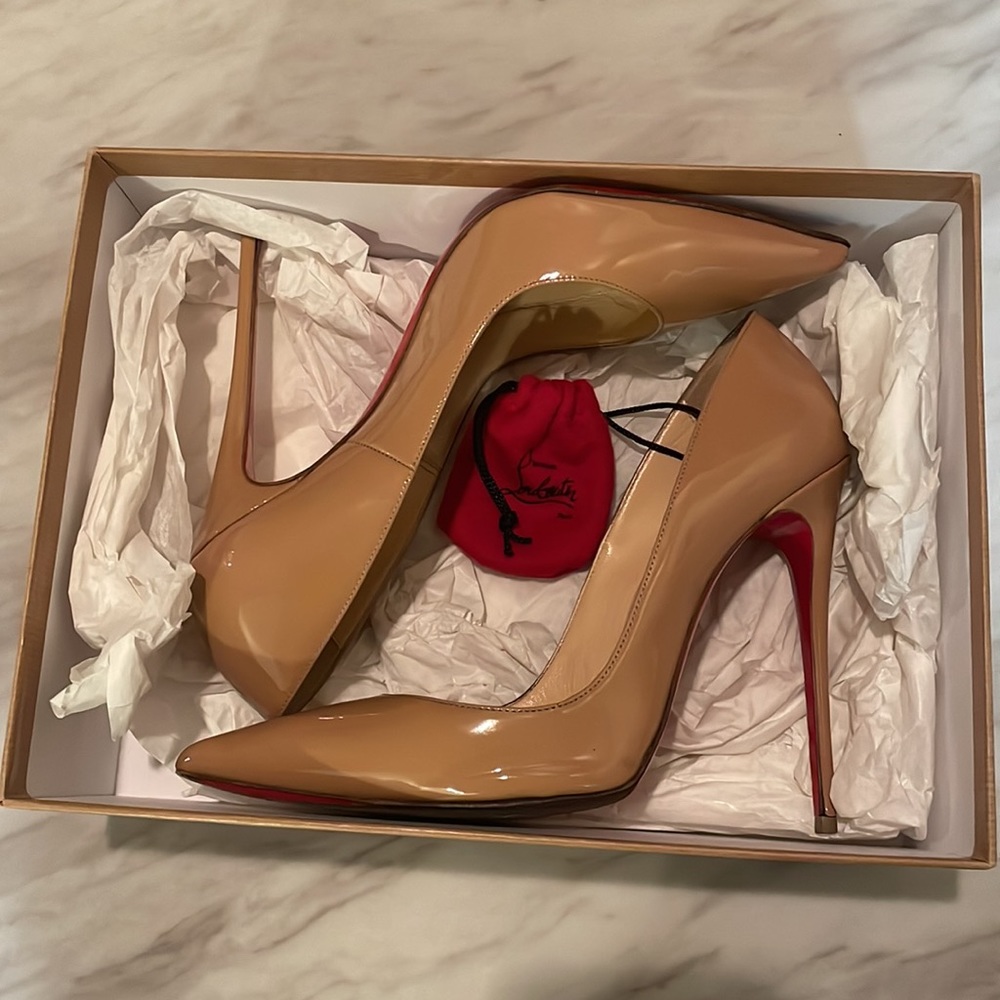 Christian Louboutin Nude Heels 120mm